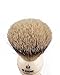 Kent Travel Pure Badger Silver Tip Bristle Shaving Brush Small