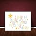 Feel Good Art 
Thick Solid Fronted Canvas Newborn Baby Gift (30 x 20 cm, Multicoloured)