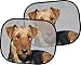 Produktbild AIREDALE Terrier - 2 x Auto-Sonnenschutz, 4 Saugnäpfe, 44 x 38 cm, Zweier-Set - AIT 01