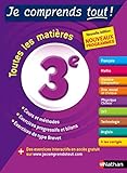 Je comprends tout - Tout en un 3e - Nouveau programme 2016