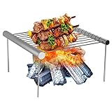 campingaz party grill r Plegable portátil: diseño compacto, fácil de transportar, muy adecuado para barbacoas al aire libre, las parrillas removibles son más fáciles de limpiar.