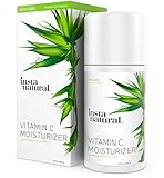 InstaNatural Vitamin C Moisturiser Cream for Face, Skin & Body - With 20% Vitamin C, Hyaluronic Acid, Niacinamide & Organic Jojoba Oil - Anti Aging Lotion - For Wrinkles, Fine Lines & Spots - 3.4 OZ