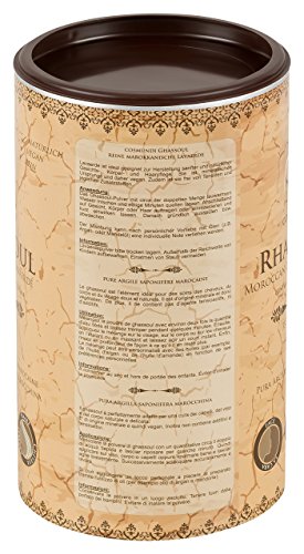 Marokkanische Lavaerde „cosmundi Ghassoul“ 1 kg Mineralische Tonerde zur Haar-/Körperpflege und Gesichtsmaske/Peeling - 3