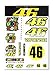 Price comparison product image Official Sticker Collection 2016 VR46 The Doctor Valentino Rossi MOTO GP VRUST212403