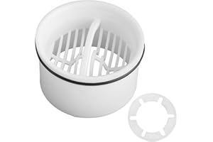 LINYIJOY Haarsieb Tauchrohr für Dusche Ablaufgarnitur Set, Kompatibel mit Ablaufgarnitur Haarsieb für Dusche Ersatz, Kompatibel 6960, 6963, 6961, 6962 Haarfilter Siebeinsatz Duschablauf Siphon