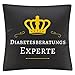 Produktbild Kissen Diabetesberatungs Experte schwarz