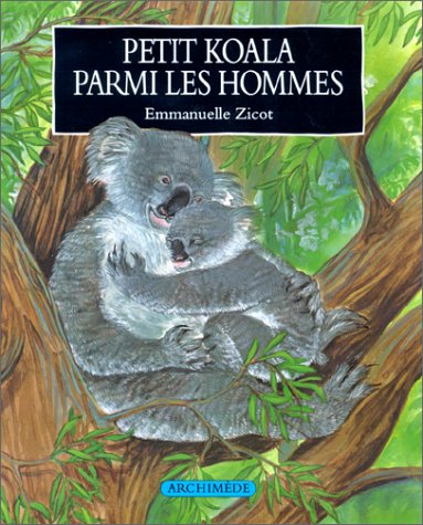 Petit koala parmi les hommes
