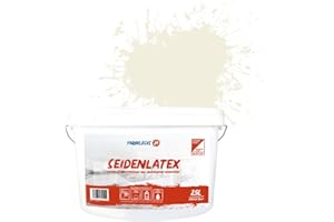 Farbklecks24 Seidenlatex Color versch. Farben/Größen, Innenfarbe, Seidenglänzend (2,5L, Beige 1-0)