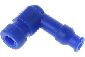 qiuxiaoaa Hochleistungs-Zündkerzenstecker Für 50Cc 110Cc 125Cc 140Cc 150Cc 160Cc Dirt Pit Bike ATV Quad Buggy Roller Motorrad Motorrad Motorrad Zündkerzenkappe Blau