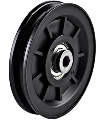 Carrucola In Nylon Per Porte Garage E Attrezzatura Sportiva - Diametro 90mm, Portata Max 100kg - Foto 11