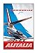 Produktbild Alitalia 1960, A3 Poster, Vintage, Foto, Old Airways, Airways Foto, Grafik, Bild, Airline, Reisen, schwarz und weiß, Foto, alt, retro, Druck, Oldschool