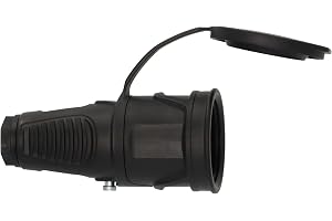 Brennenstuhl schuko gummikoppling 230V/16A (Schukokoppling för utomhus IP54, med skyddshuvud)