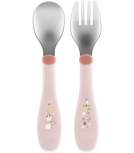 Set Posate Bambini In Acciaio Inox - 6 Pezzi - Forchette, Coltelli E Cucchiai - Sicuro E Senza BPA - Da 12 Mesi In Su - Foto 2