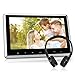 Produktbild Auto HD Monitor 10,1" Zoll DVD Player mit Fernbedienung Kopfhörer Kfz unterstützt Spiel HDMI USB SD FM IR für Kinder TFT LCD Bildschirm NAVISKAUTO CH1003S