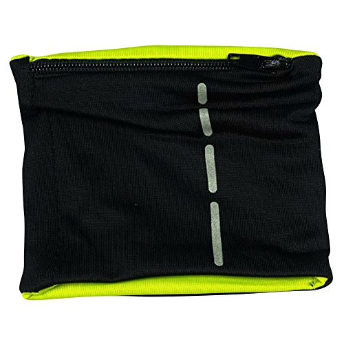 CHIC-CHIC 2pcs Sport Handgelenktasche Fitness Schweißarmband Armbandtasche wrist wallet Zip Reißverschluss atmungsaktiv für Laufen Radfahren - 3