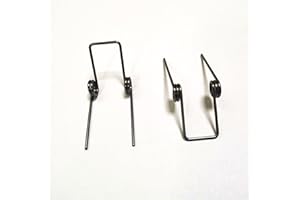 jiuxinyun 2 Molle a Doppia Torsione, Diametro Filo 1,2, 8 mm, Molla Rotante Esterna D X12