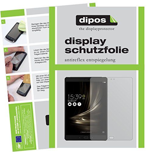 Asus ZenPad 3S 10 LTE (2017 / Z500KL) Schutzfolie - 2x dipos Displayschutzfolie Folie matt