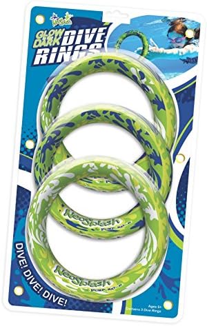 Pumponator Neo Splash Dive Ring, Glow In The Dark