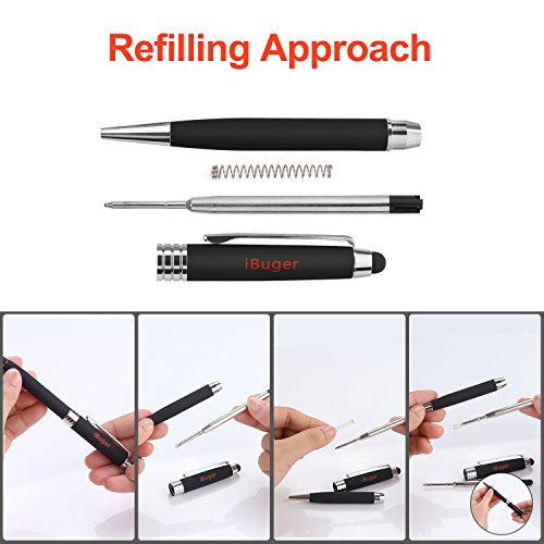 Boligrafo para Tablet iBuger Stylus Punteros L piz digital para ipad air pro iphone Tel fono Tableta Tablet dispositivos de pantalla t ctil Negro reviews Boligrafo para Tablet iBuger Stylus Punteros L piz digital para ipad air pro iphone Tel fono Tableta Tablet dispositivos de pantalla t ctil Negro