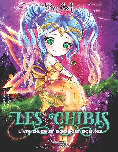 Télécharger Livre de coloriage pour adultes: Les Chibis Livre PDF Gratuit