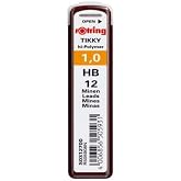 rOtring Tikky Hi-Polymer Mekanik Kurşun Kalem Ucu, 1,0 mm, HB