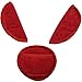 UNIVERSAL BELTS PADS SHOULDER STRAP AND CROTCH Fits most car seat straps (Soft red)