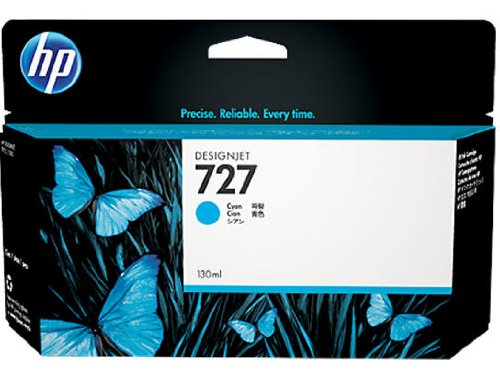 HP 727 Cyan Designjet Tintenpatrone, 130ml