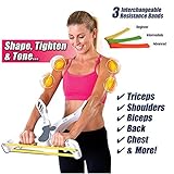 Personaliza tu entrenamiento: 3 bandas de resistencia intercambiables para crear niveles de resistencia variables, que es adecuado para diferentes niveles de entrenadores.