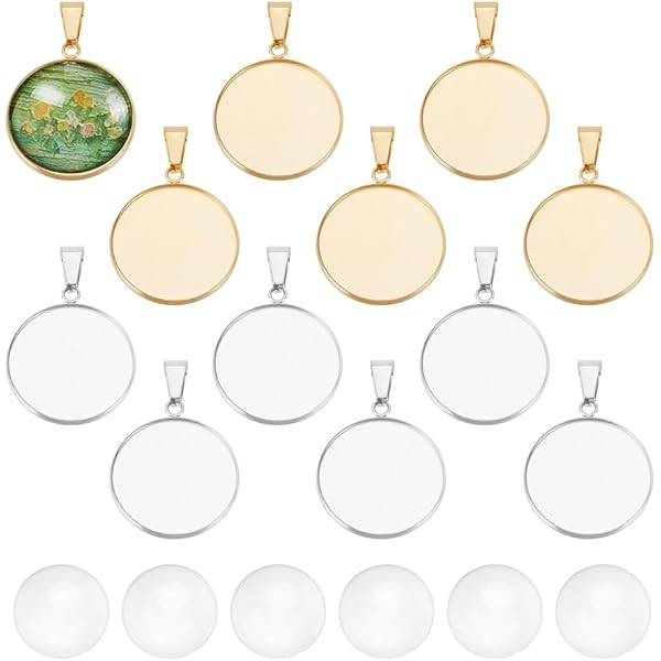 Beebeecraft 1Box 400Pcs Embouts de Perles Plaqués Or 18K Couvre-Noeuds