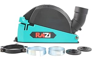 RAIZIDOM Raizi Cutting Dust Shroud for Angle Grinder 115 mm 125 mm Dust Collector Attachment Cover Tool