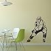 Produktbild Eishockey figur vinyl wandtattoo jungen raumdekor sport diy kunst wandbild tapete entfernbare wandaufkleber 42 * 55 cm