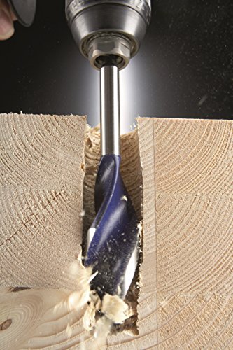 Irwin Blue Groove 6X Holzbohrer 20 mm, 3 Schneiden mit Sporne, 1/4in-6kant-Schaft, 10506622 - 3