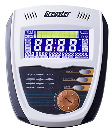 Gregster Crosstrainer Ergometer Heimtrainer, Ausdauertraining für zuhause, Ellipsentrainer mit Benutzergewicht bis zu 130 kg - 3