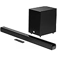 JBL Cinema SB170 2.1 Channel Soundbar with Wireless Subwoofer, Powerful 220W Output, Dedicated Sound Mode, Deep and Thrilling Bass, Dolby Digital Embedded, Bluetooth Streaming - Black, JBLSB170BLKUK