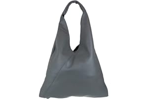Girly Handbags Genuine Real Italian Leather Tote Shoulder Bag Top Handle Bag Large Hobo Handbag V Shape