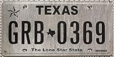 kfz kennzeichen usa deutschland US-Staat: TEXAS USA Nummernschild TEXAS # US Kennzeichen THE LONE STAR STATE # Typ (Farbgebung) Schwarz-Weiß # KFZ Blechschild