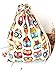Produktbild Turnbeutel Sportbeutel Jutebeutel Sporttaschen Rucksack Gym Sack Turnbeutel Beutel Sportbeutel Karton Eule
