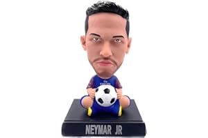 Doyomtoy Fußball-Star-Dekorationen für Zimmerdekoration, Desktop-Ornamente, Auto-Puppen, Fußball-Stars Messi, C Luo, Beckham, Neymar...