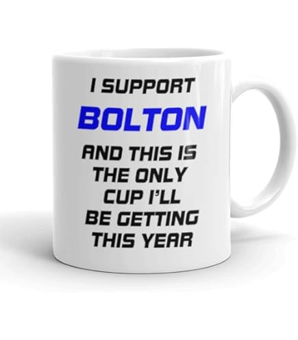 Wee On Funny Football Team Shirt Fan Rivalry Tea Coffee Mug Bolton - View #13