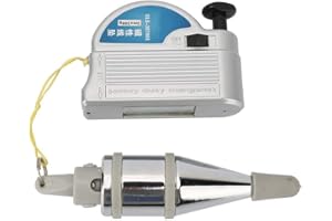FTVOGUE Plomada Automática - Plumb Bob Setter Plomada Magnética Alambre Colgante Martillo Plomada Magnética Bob Herramienta de Medición Vertical(3meter/9.84feet)