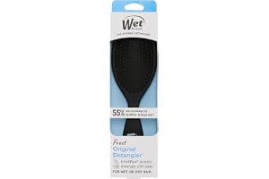 Wet Brush Original Detangler Hair Brush, IntelliFlex Bristles, Frost