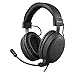 Produktbild Gaming Headset, AudioMX Gaming Kopfhörer mit 7,1 Surround Sound, 3,5mm Klinkenanschluss, Abnehmbares Mikrofon, Game- und Chat-Lautstärke mit Adapter Separat zur Einstellung, Geeignet für PS4, Xbox One, PS3, Xbox 360 und PC, Schwarz