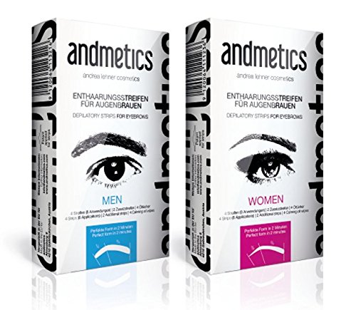 Andmetics BROW WAX STRIPS Enthaarungsstreifen für Augenbrauen Women - 5