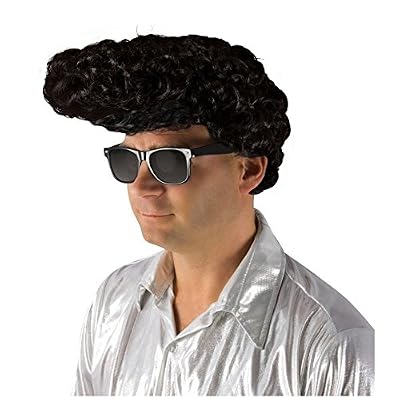 P'tit Clown 13130 Perruque Banane - Noir