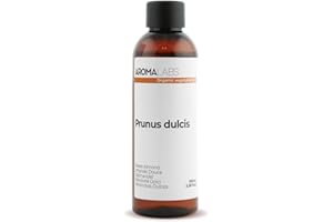 Amande Douce BIO (Prunus dulcis) - 100 mL - Huile Végétale Vierge et Certifiée AB - Aroma Labs - Made in France
