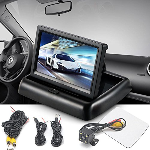 Rayinblue-43-TFT-LCD-Monitor-HD-Night-Vision-Reversing-Camera-170-12V-Car-Rear-View-Kit-Truck-Bus