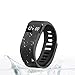Produktbild DieWu 2017 Smart Watch Bluetooth-Uhr Fitness Tracker Armband Smart Band Kalorienzähler Wireless Schrittzähler Sport Activity Tracker für iPhone Samsung Android iOS Handy (schwarz)