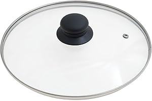 ORYX 5023420 Tapadera de Cristal para Sartén 24cm, Cranberry, 24 cm