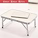 Produktbild LOSTRYY Aluminium Laptop Schreibtisch Bett Tisch kleiner Schreibtisch klappbar,E