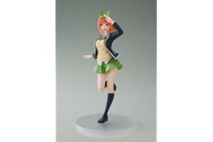 TAITO PRIZE Taito The Quintessential Quintuplets Coreful Figure Yotsuba Nakano ~ Uniform ver~ Renewal Prize Figure, Multiple Colours (T84098)